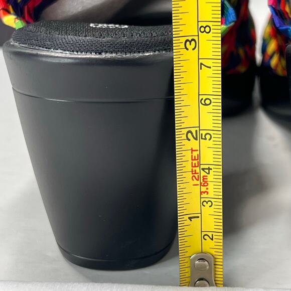 Bernie Mev Claire Pump Weave Platform High Heel Rainbow Women 8.5/EU39 - Picture 10 of 11